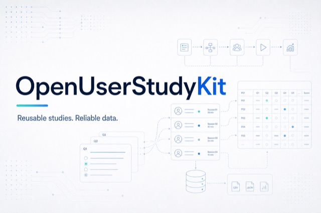 OpenUserStudyKit slogan banner