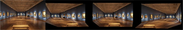 Tour into the Picture result on a museum image