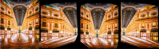 Tour into the Picture result on a shopping mall image